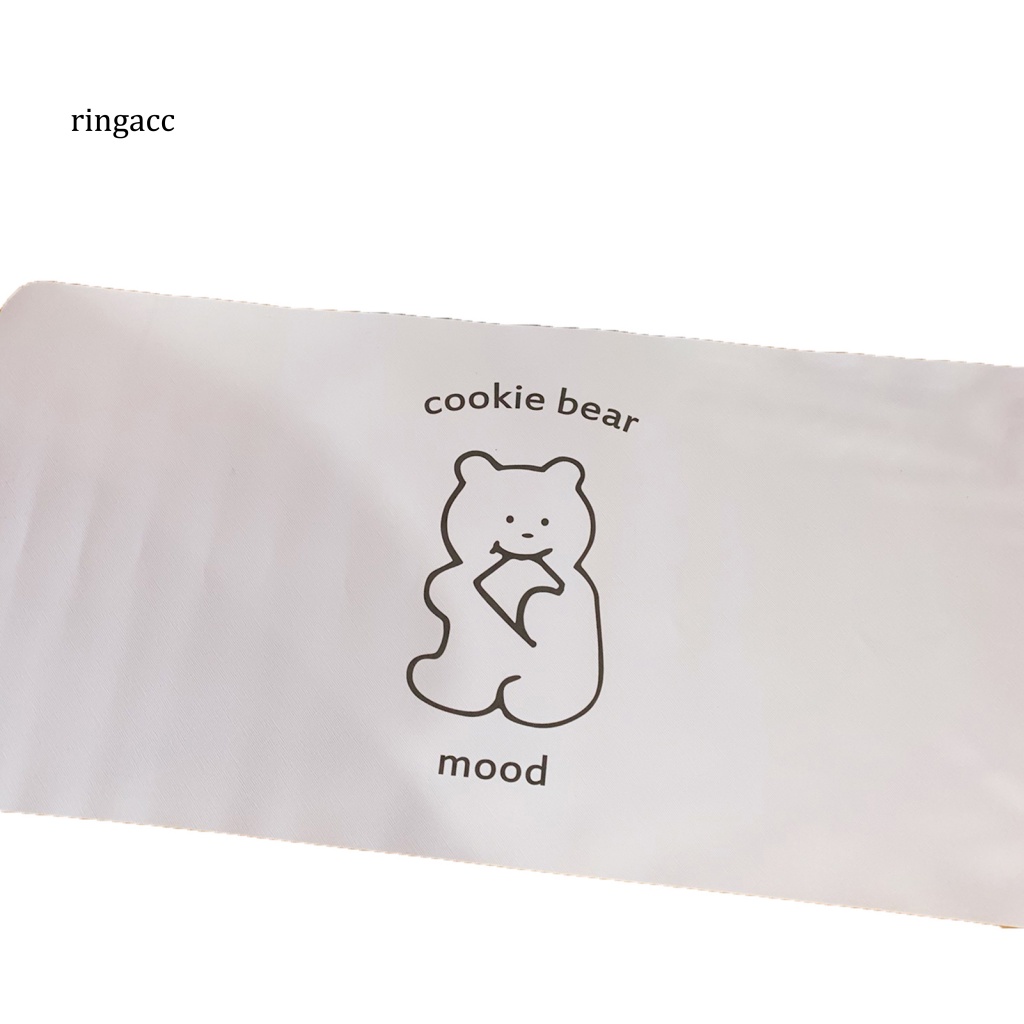 Tấm Lót Chuột RGA Giả Da In Họa Tiết Hoạt Hình Dễ Thương Chống Mòn / Trượt Tiện Dụng