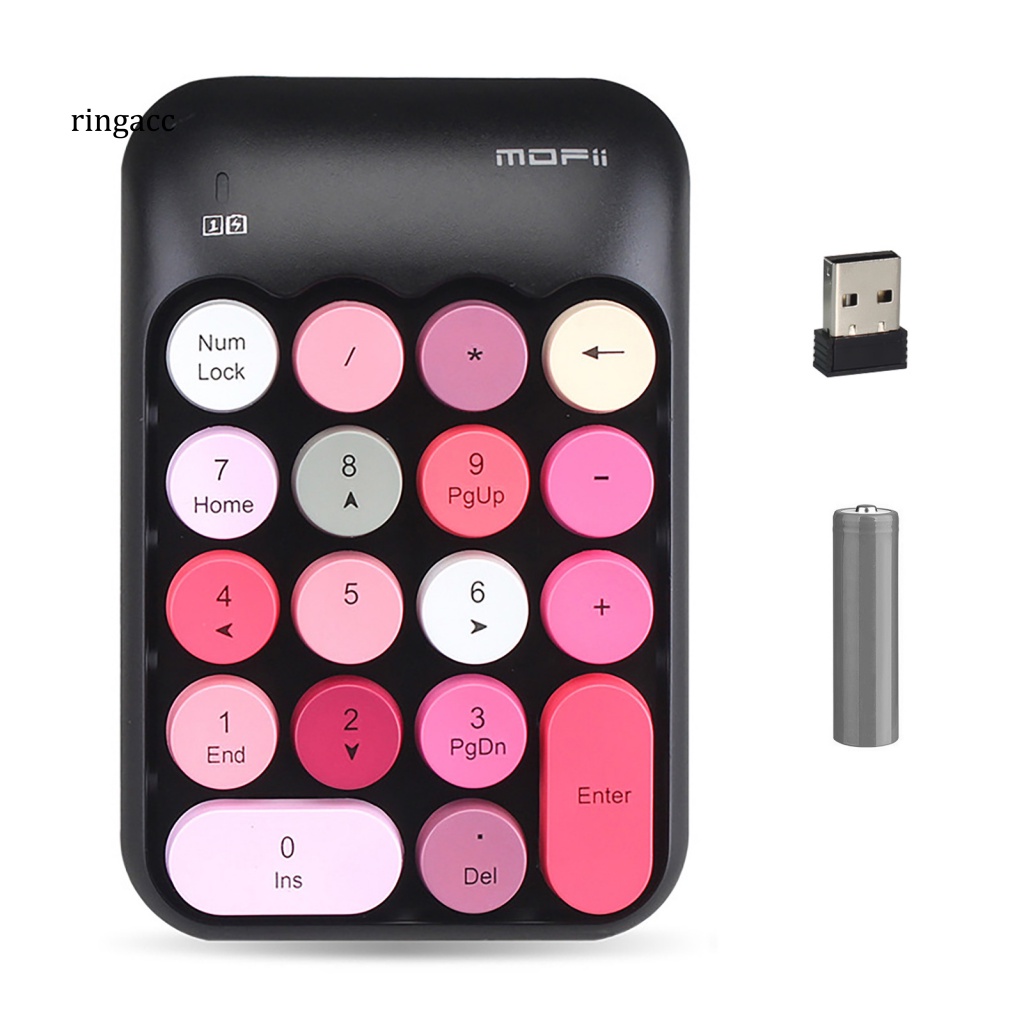 Bàn Phím Mini Mofi X910 Không Dây 18 Phím 2.4G Tiết Kiệm Điện Đa Năng