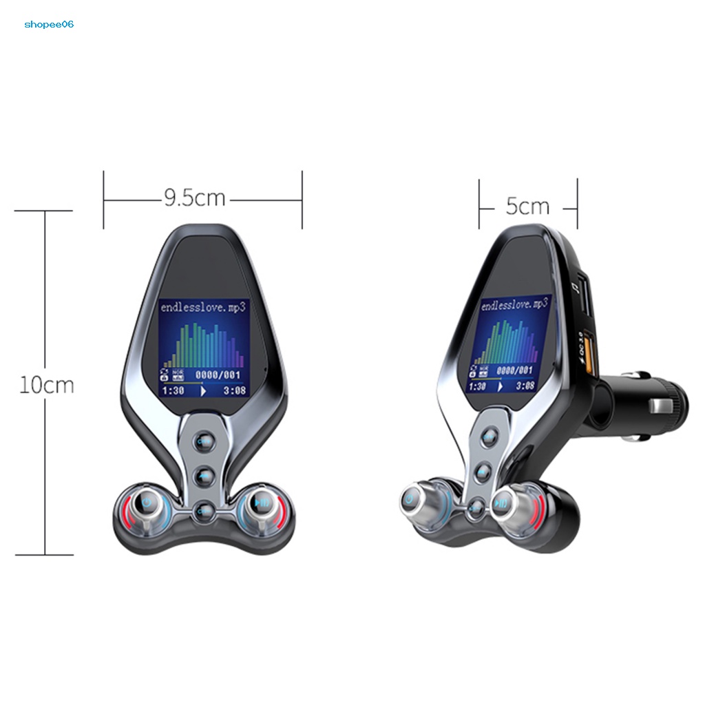 Bộ Thu Phát Bluetooth 3.0 PEMG BT26 FM Độ Nhạy Cao Cho Điện Thoại Di Động