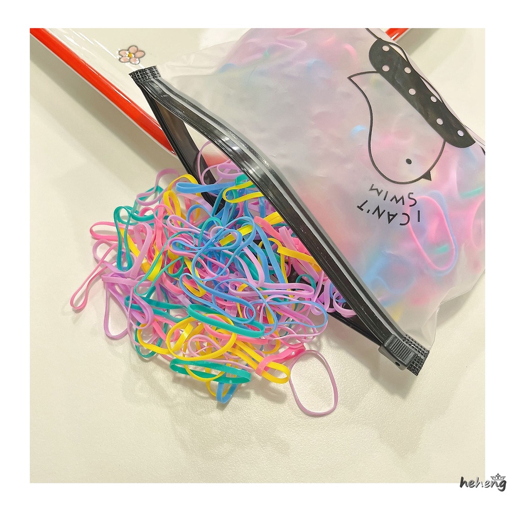 Dây Buộc Tóc Co Giãn Nhiều Màu Sắc Chắc Chắn Và Thoải Mái