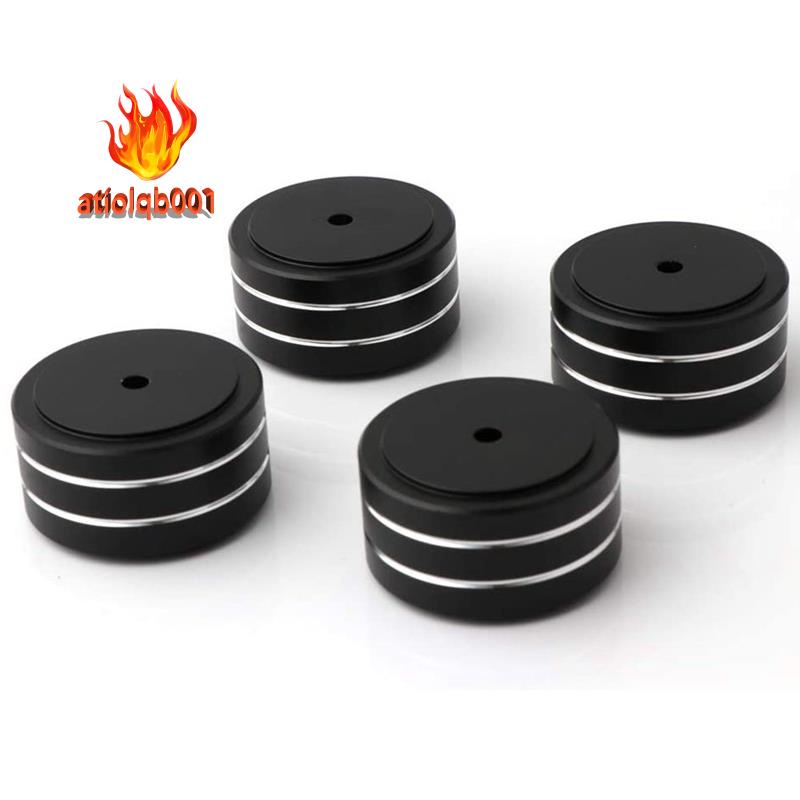4 cái 40X20Mm nhôm HiFi AMP Loa cách ly Chân đế Bàn xoay Bộ đệm chân DAC