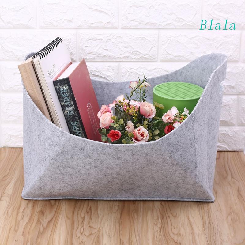 Giỏ Nỉ Đựng Đồ Giặt / Tạp Chí Cỡ Lớn Đa Năng Tiện Dụng