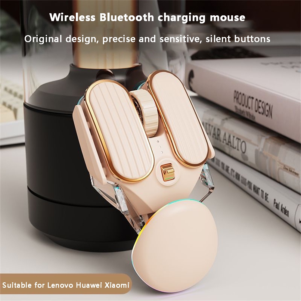 EWEADN Q3 sạc USB chơi game eSports máy tính xách tay không dây Bluetooth tương thích Chuột câm prettyhat