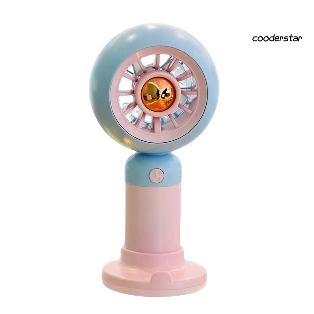 Quạt Điện Làm Mát 5 Cánh Sạc Cổng USB Thiết Kế Turbo Giảm Tiếng Ồn Thấp An Toàn Kích Thước Nhỏ Gọn Dành Cho Gia Đình