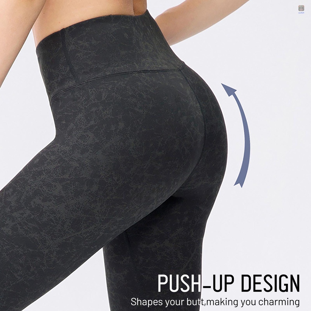 Quần Legging Thể Thao Lưng Cao Chất Liệu Thấm Hút Khô Thoáng Nhanh Chóng