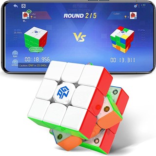 Gan 356 icarry 3x3 magnetic rubik cube 3x3x3 câu đố tốc độ thông minh từ gan cube puzzle gan 356 tôi mang theo đồ chơi giáo dục