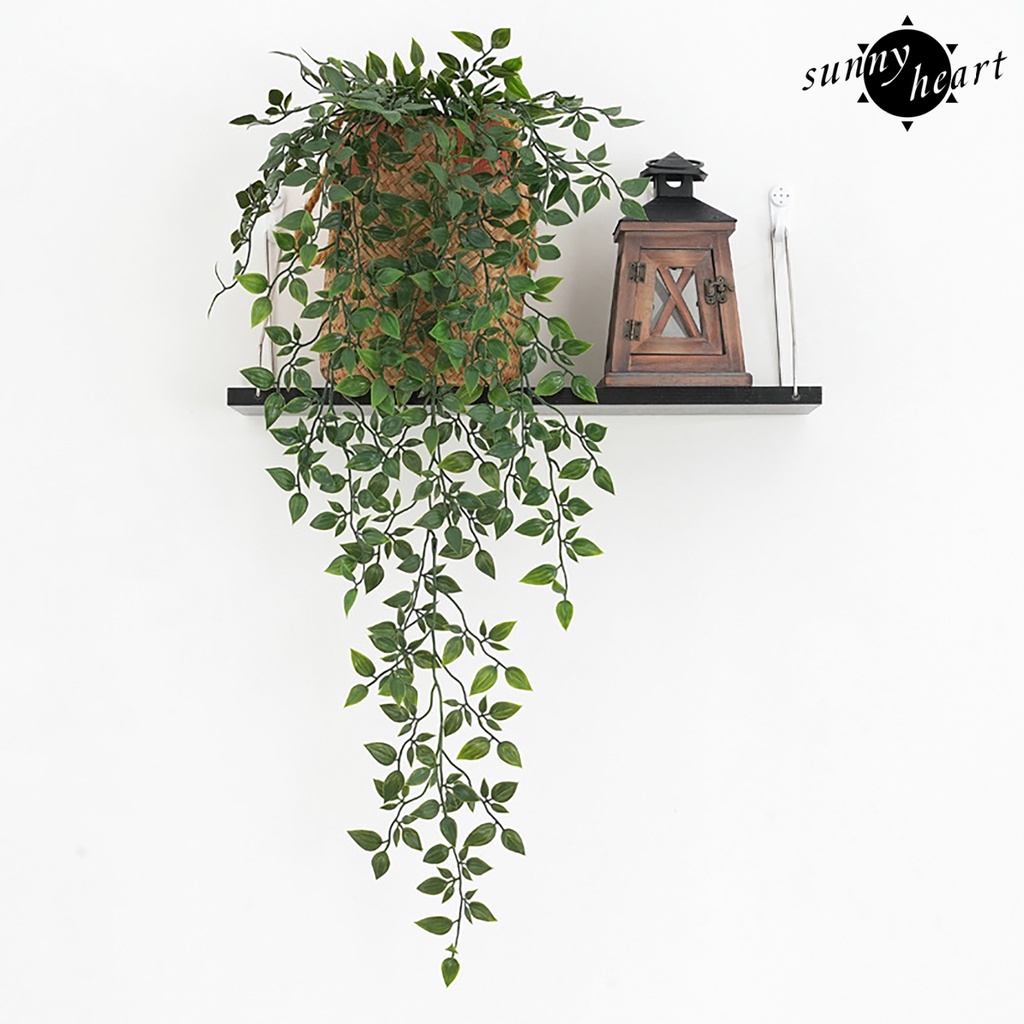 1 Nhánh Cây Hoa Nhân Tạo Bằng Nhựa Trong Suốt Dùng Trang Trí Bàn