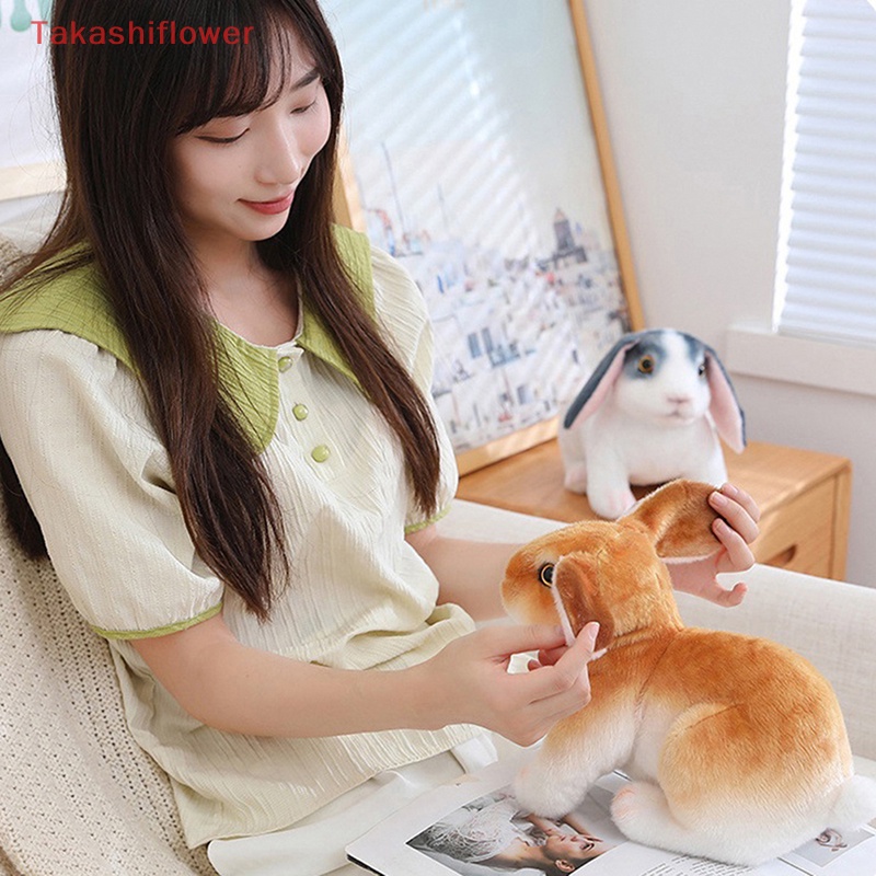 Thỏ Nhồi Bông 20cm Trang Trí Nhà Cửa Phong Cách Trung Hoa