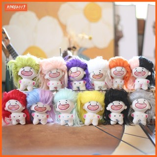 Búp Bê Nhồi Bông Hình 12 Cung Hoàng Đạo Tóc Dài 10cm Dễ Thương