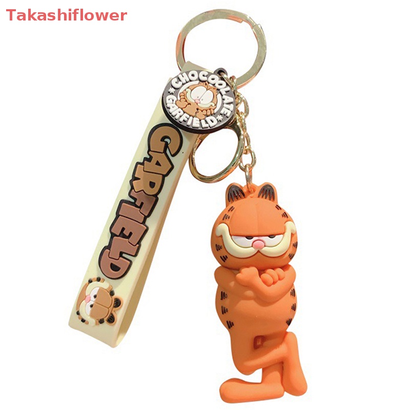 Móc Khóa Điện Thoại Hình Mèo Garfield Đáng Yêu