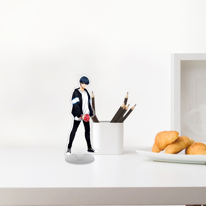 Mô Hình Nhân Vật Isagi Yoichi Anime BLUE LOCK Bằng Acrylic Để Bàn Trang Trí