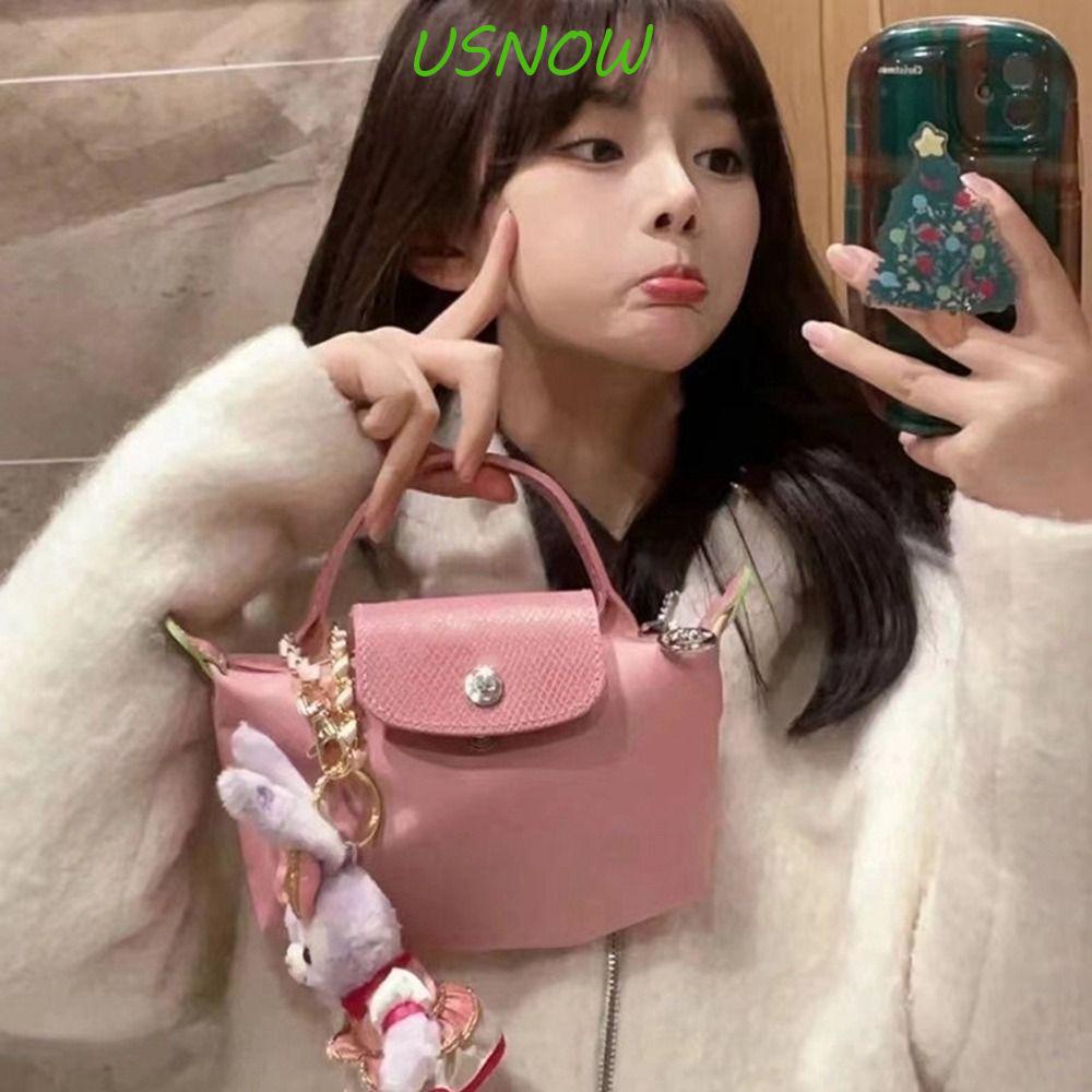 Túi Xách Đeo Vai Hình Vuông Cỡ Nhỏ Bằng Vải Nylon Thời Trang Cho Nữ