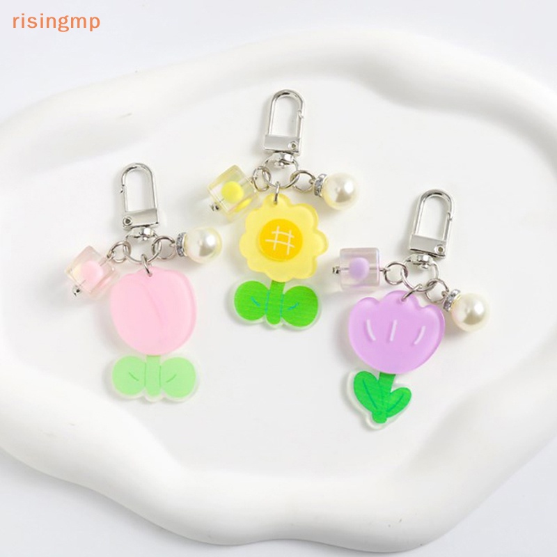 Móc Khóa Hình Hoa Hướng Dương Nhiều Màu Dễ Thương