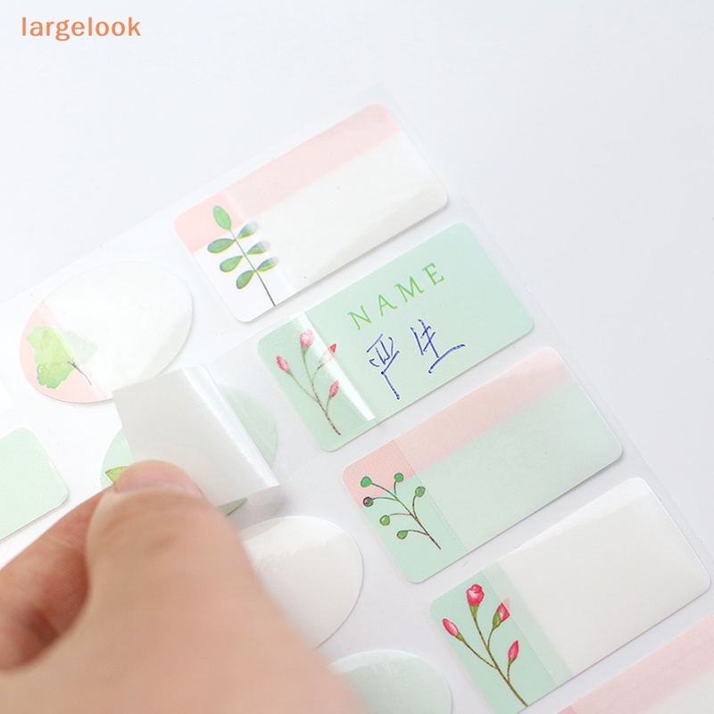 Tờ 25 Miếng Dán Tự Dính Dùng Trang Trí Chai Lọ Tiện Dụng