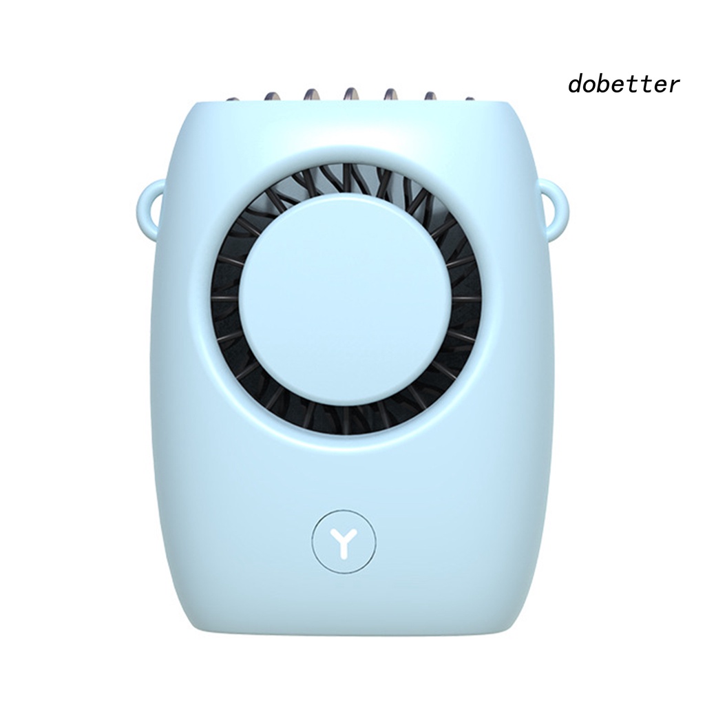 Quạt Đeo Cổ Chống Mài Mòn Thiết Kế Nhỏ Gọn Có Thể Sạc Lại Bằng Cổng USB Cho Văn Phòng