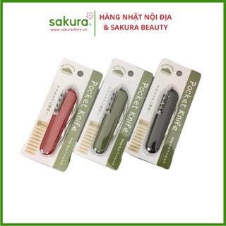 Dao gấp đa năng 8 trong 1 - Hàng Nhật nội địa