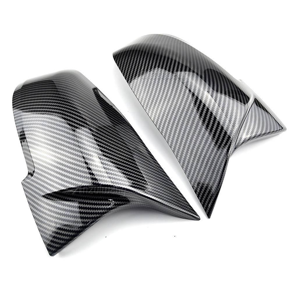 Mới Nắp Đậy Kính Chiếu Hậu Màu Đen Bóng Cho Bmw Series 1 2 3 4 X M 320i 420i F20 F21 F87 M2 F23 F30 F36 X1 E84 M4
