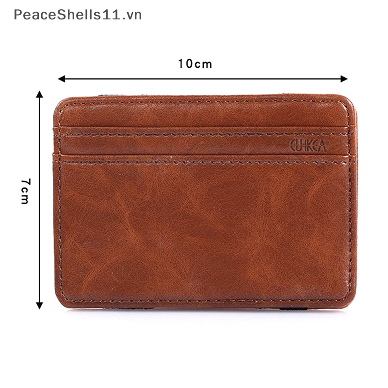 1 Ví Đựng Tiền / Thẻ Nhỏ Gọn Thời Trang Cho Nam