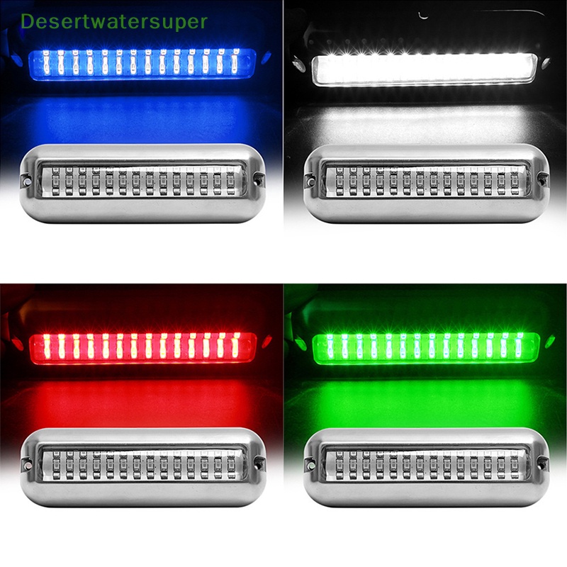 Đèn Led IP68 27 Bóng 12V Bằng Thép Không Gỉ Chống Nước Cho Tàu Thuyền