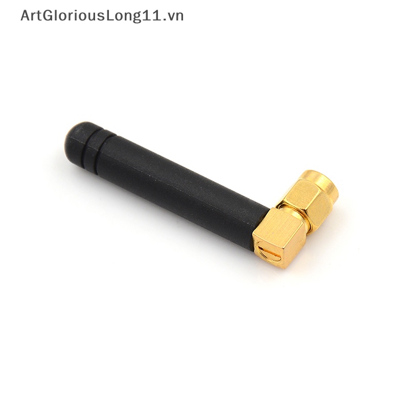 Ăng Ten Bắt Sóng 433MHz gsm gprs 90° Giắc Cắm SMA Góc Phải radio 5cm Chuyên Dụng