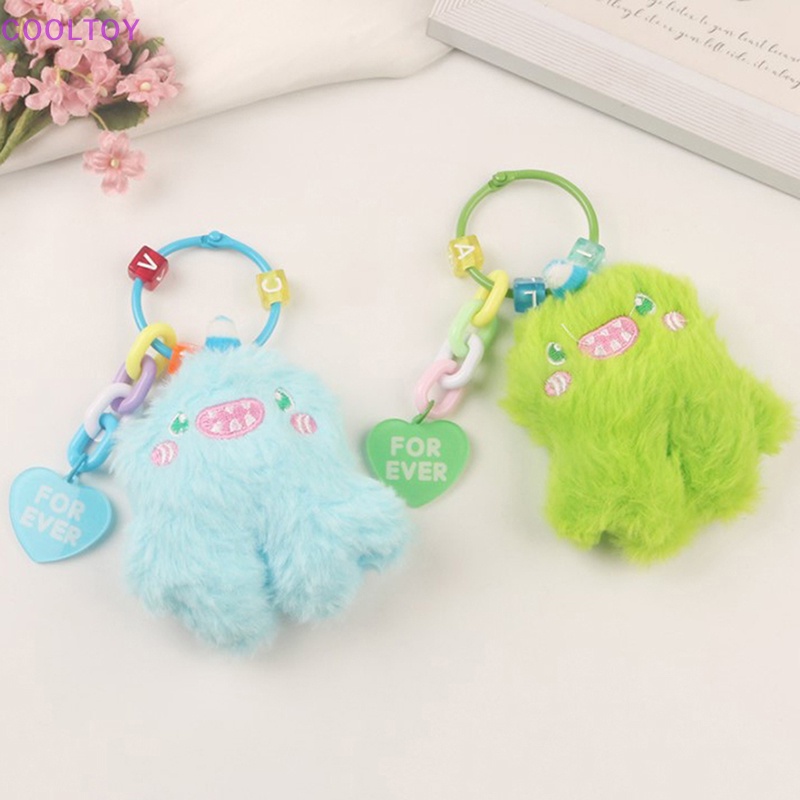 Cooltoy Móc Khóa Hình Thỏ Gấu Shoug Nhồi Bông Đáng Yêu Dành Cho Ba Lô / Túi Xách / Quà Tặng Cho