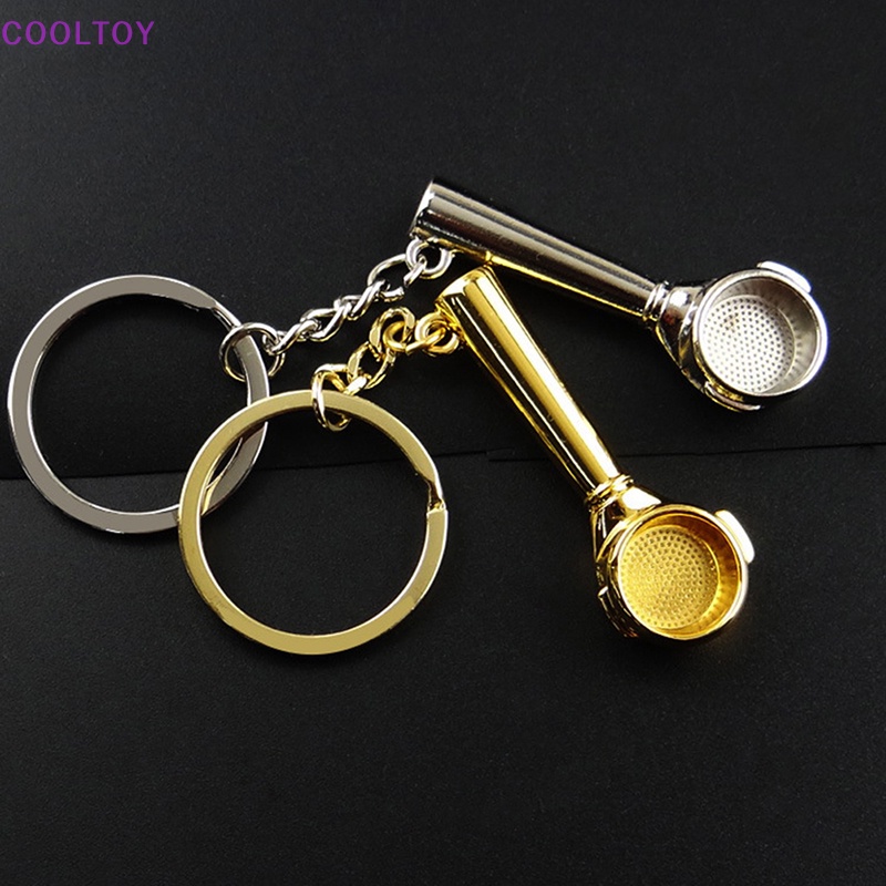 Cooltoy Móc Khóa Hợp Kim Hình Tách Cà Phê portafilter Thời Trang