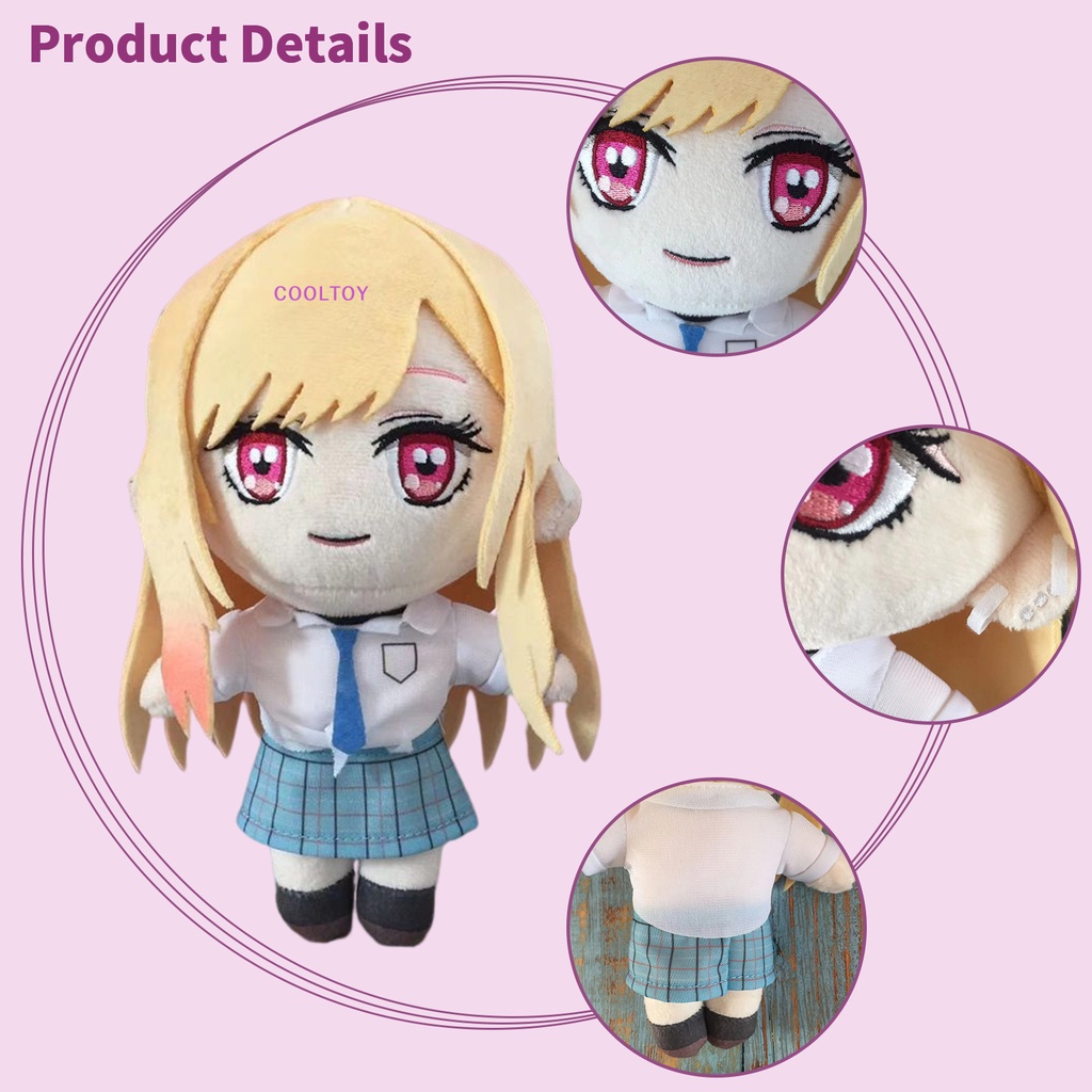 Cooltoy Búp Bê Nhồi Bông JK Mặc Đồ Nhân Vật Kitagawa Kaimeng Trong love falling Áo Khoác Phao Thời Trang Trẻ Trung Cá Tính