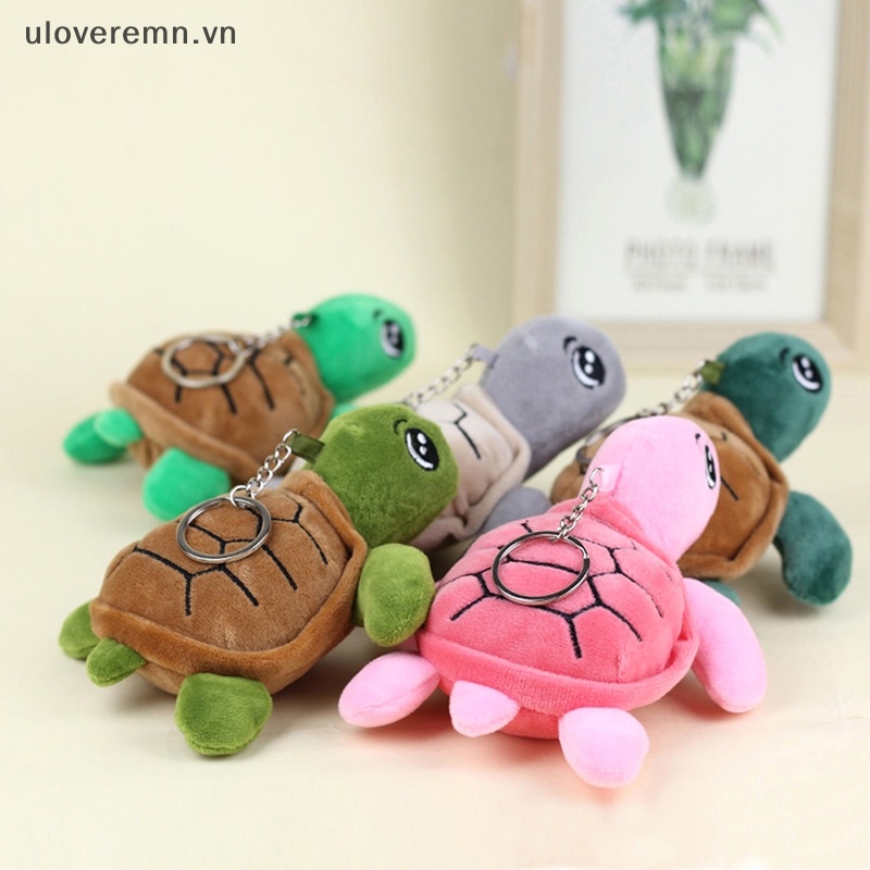 Búp Bê Nhồi Bông Hình Rùa Biển Hoạt Hình Mềm Mại Trang Trí Ba Lô / Móc Khóa Xe Hơi