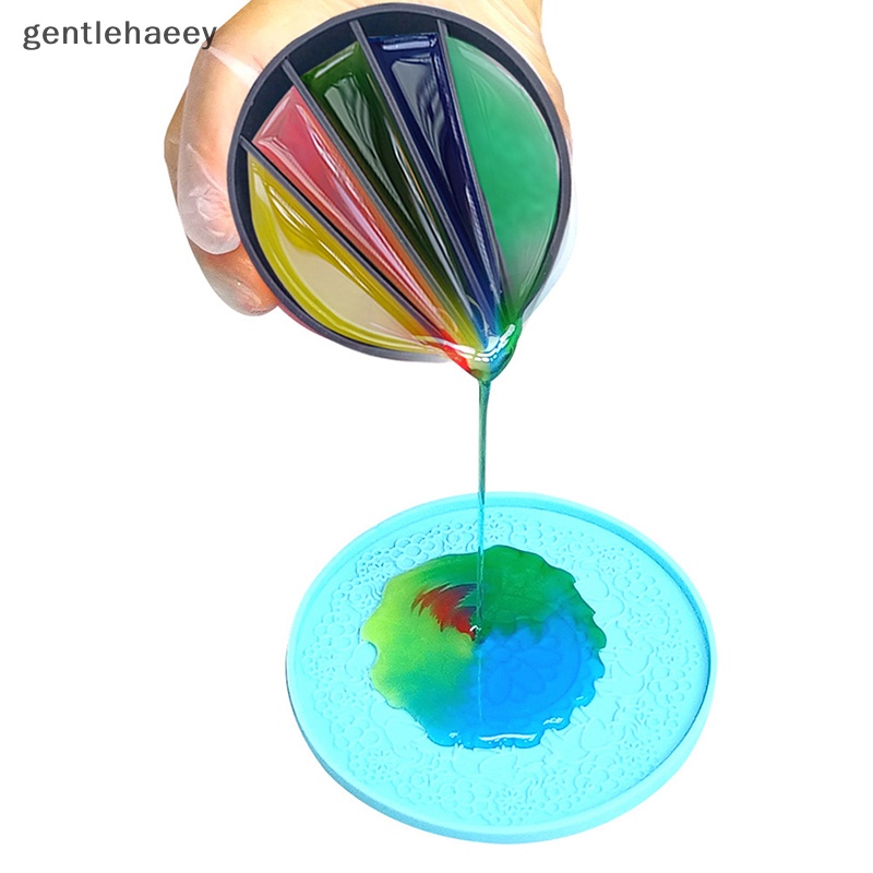 Cốc Silicone Chia 2 / 3 / 4 / 5 Ngăn Có Thể Tái Sử Dụng Tiện Lợi