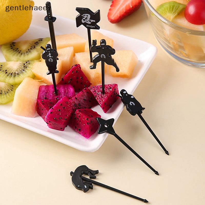 Nĩa Ăn Trái Cây Tráng Miệng Hình Động Vật Hoạt Hình Mini Cho Trẻ Em