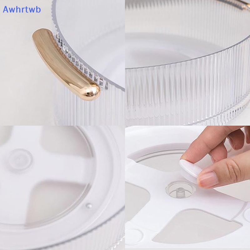 Phụ Kiện Cho Xe Hơi Awhrtwb 360 Độ Tiện Dụng Và Bền ° Khay Đựng Đồ Trang Điểm Có Thể Xoay Được Tiện Dụng Cho Nhà Bếp Mới
