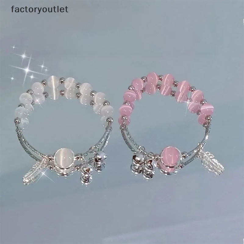 Vòng Tay Chuỗi Hạt Đá Opal Nhân Tạo Dễ Thương Thời Trang Cho Nữ