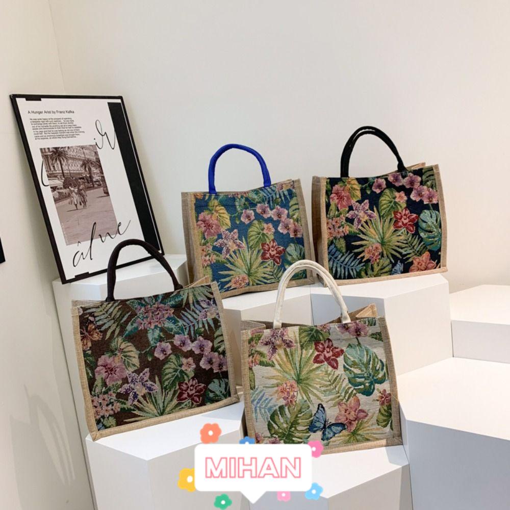 Túi Tote Đựng Cơm Trưa Dung Tích Lớn Đơn Giản MIHAN1