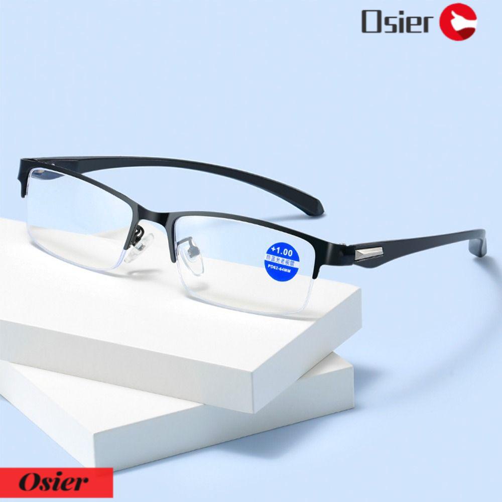 Mắt Kính Đọc Sách Nửa Gọng Chống Ánh Sáng Xanh Kiểu Vintage 1