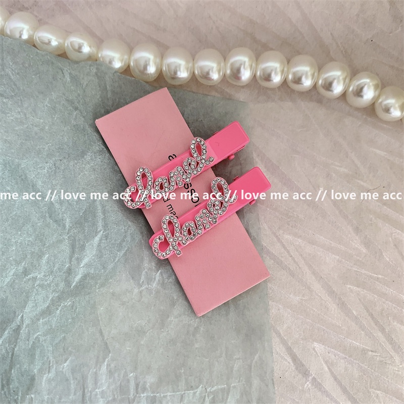 Set 2 Kẹp Tóc Mỏ Vịt Bằng Hợp Kim Cho Nữ