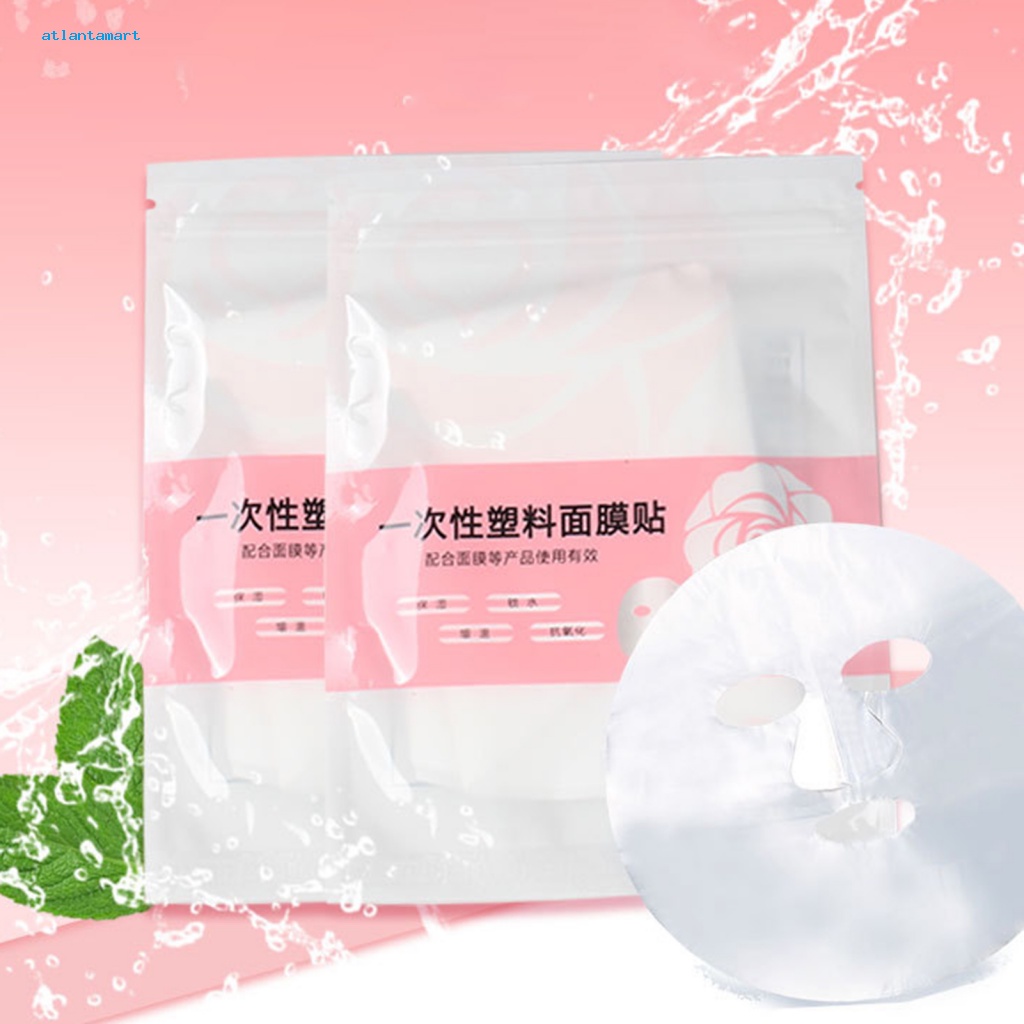 Túi Đựng Đồ Dùng Cao Cấp Tiện Dụng| Set 100 Miếng Dán Nhựa PE Chống Mất Dưỡng Ẩm Đa Năng Dùng Một Lần Cho Spa