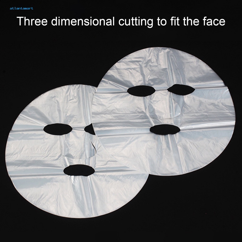 Túi Đựng Đồ Dùng Cao Cấp Tiện Dụng| Set 100 Miếng Dán Nhựa PE Chống Mất Dưỡng Ẩm Đa Năng Dùng Một Lần Cho Spa