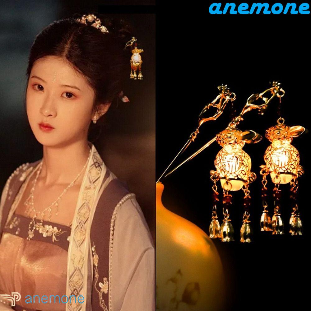 Trâm Cài Tóc Hình Thỏ Hồ Lô Phong Cách Trung Hoa Cổ Điển Cho Nữ