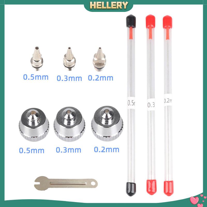 Set 10 Vòi Phun Khí Nhỏ Kèm Cờ Lê Dùng Làm Đồ Thủ Công
