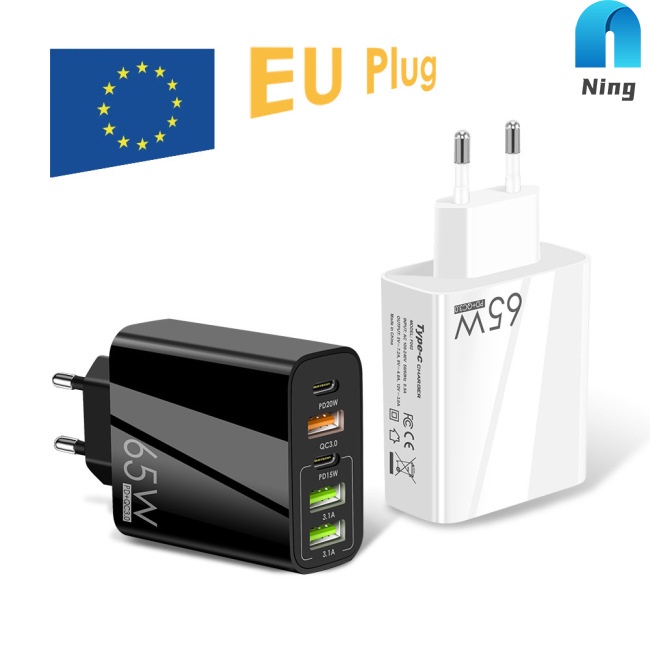 Cốc Sạc Nhanh Usb C 65w Type C Pd Qc3.0 Chuyên Dụng Cho Iphone Ipad Android Tablet