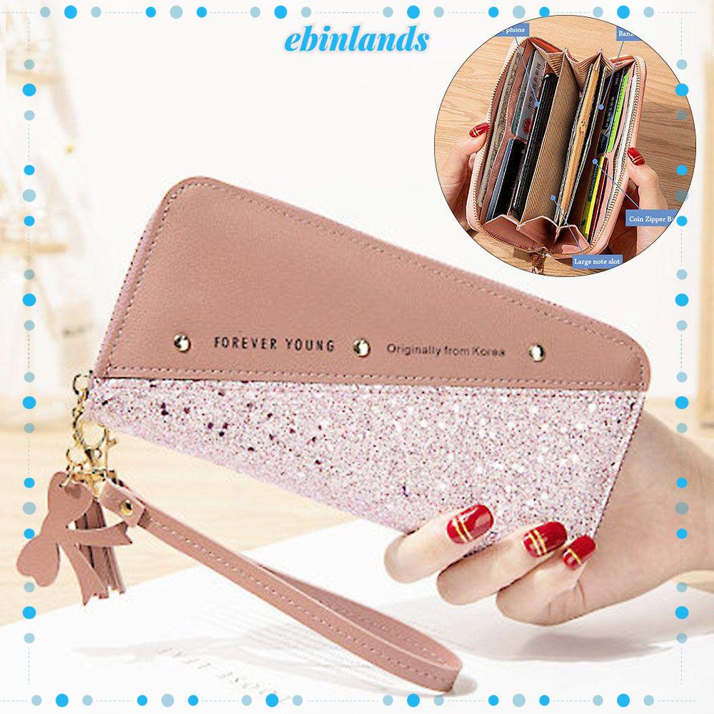 Ví Dài Nữ Có Ngăn Đựng Thẻ Điện Thoại Phong Cách Châu Âu