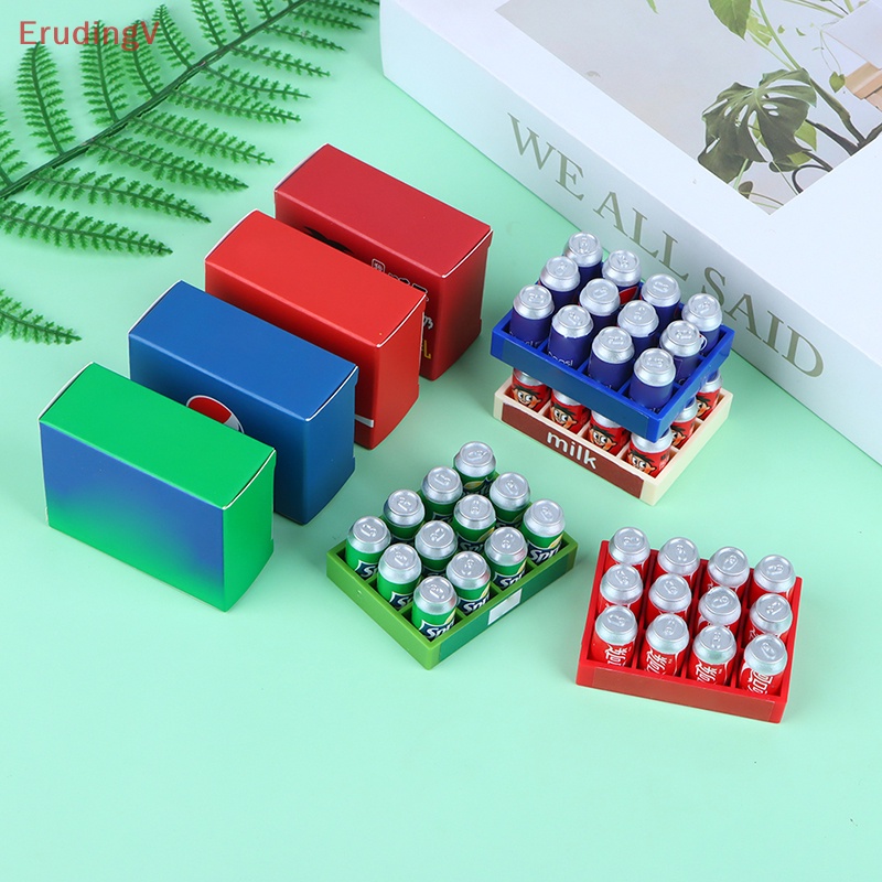 Bộ Hộp Đồ Uống Mini Tỉ Lệ 1: 12 Trang Trí Nhà Búp Bê