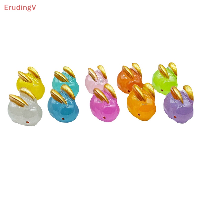 [ErudingV] 1 Tượng Thỏ Dạ Quang Trang Trí Nội Thất [Mới]