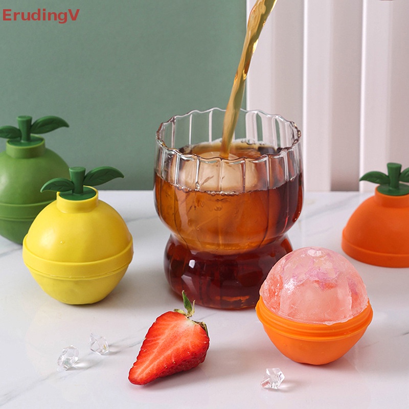 Khuôn Silicone Làm Đá Viên Hình Bóng Đèn 3D Có Thể Tháo Rời Và Tái Sử Dụng