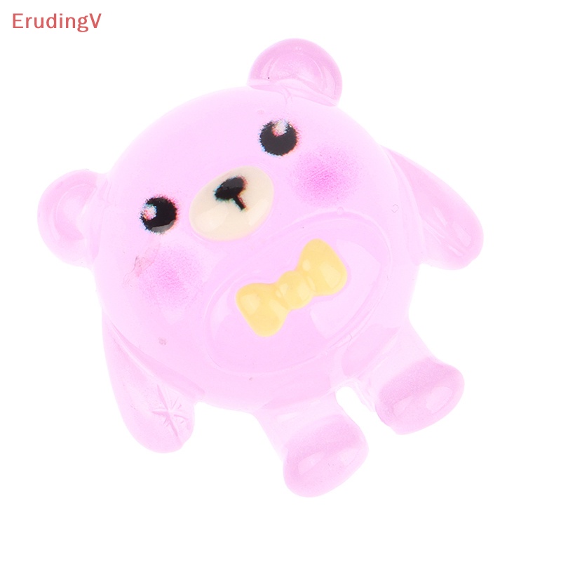 [ErudingV] Bộ 10 Tượng Gấu Phát Quang Bằng Nhựa Resin Trang Trí Thu Nhỏ [Mới]