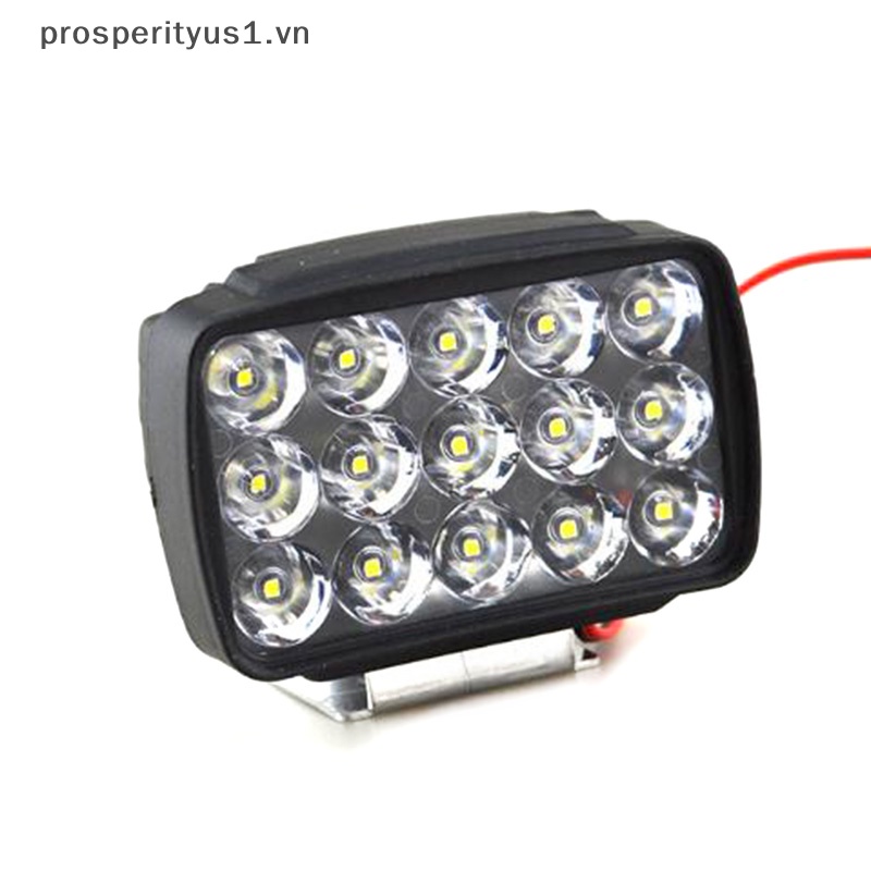 Đèn Pha 15 Bóng LED 1000LM Chuyên Nghiệp Cho Xe Máy ATV UTV