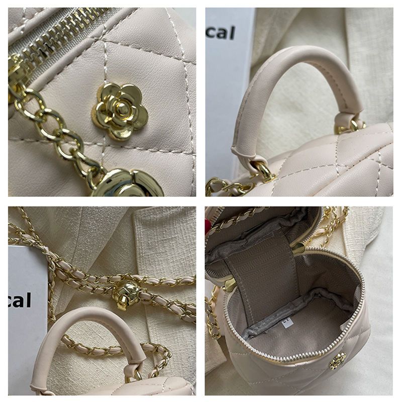 Túi Đeo Chéo Dây Rút Hình Que Kem Đính Kim Cương Thời Trang Cho Nữ