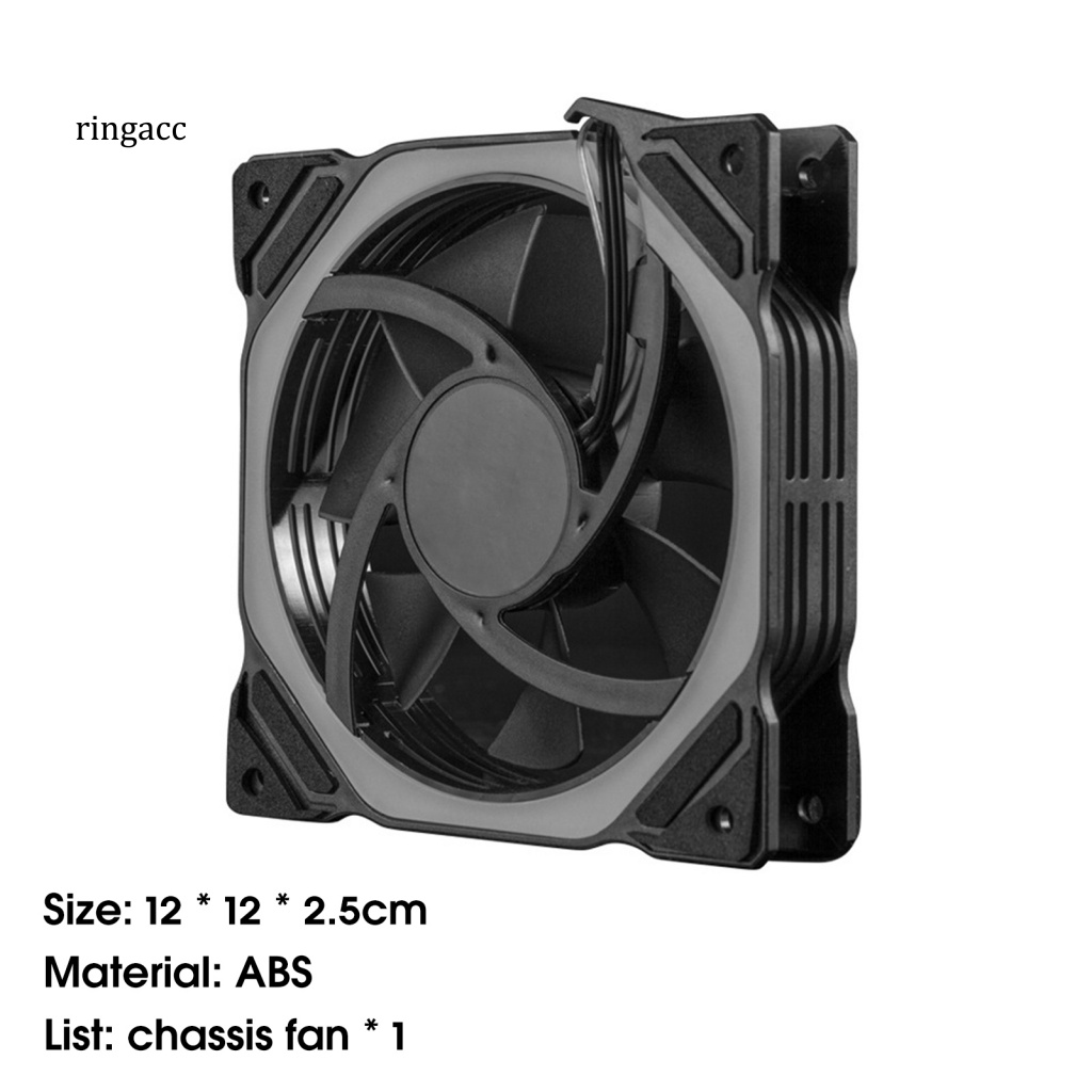 Quạt Tản Nhiệt RGA 12cm 1200RPM Ít Tiếng Ồn Tiện Dụng Cho Máy Tính Để Bàn