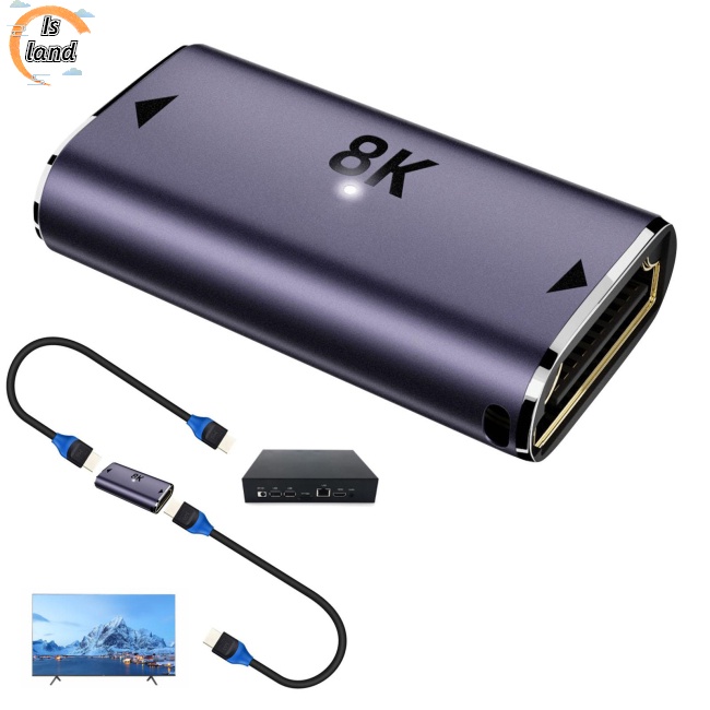 Đầu Nối Chuyển Đổi Hdmi 8k 60hz / 4k 120hz Sang Ổ Cắm 8k Hd Chuyên Dụng Cho Máy Chiếu