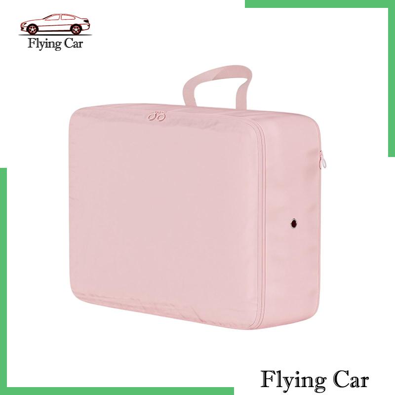 [Lzdjfmy2] Túi Nén Đựng Đồ Hai Chiều Mềm Mịn Có Dây Kéo Có Thể Gập Lại